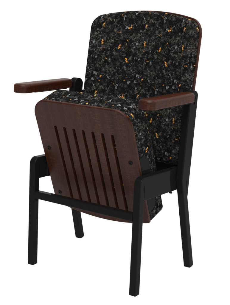 HFC 3 trans stacking chairs